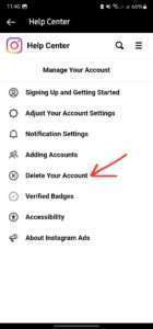 How to Delete an Instagram Account Permanently 2023 delete instagram account