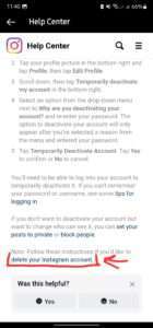 How to Delete an Instagram Account Permanently 2023 delete instagram account