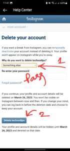 How to Delete an Instagram Account Permanently 2023 delete instagram account