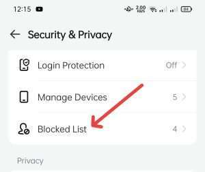 imo block number unblock